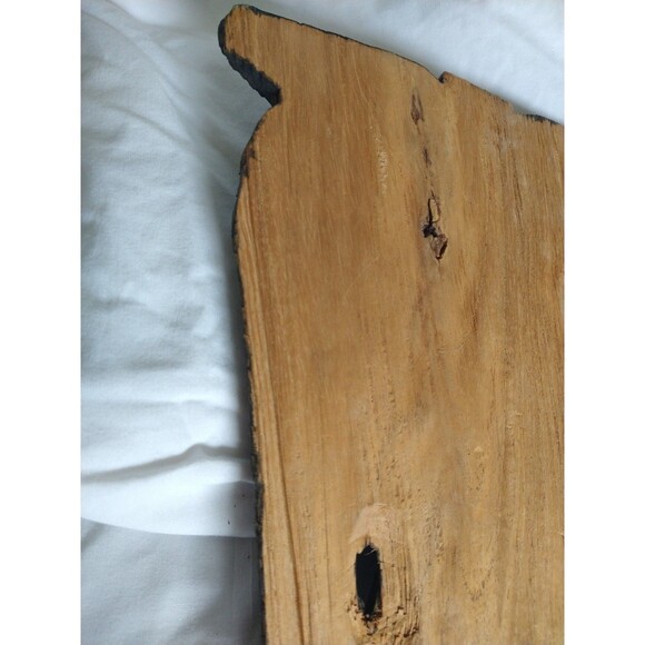 Vintage Jamaican Hand Carved Wood Mask Rasta Art Sculpture 9 x 6.5” Boho Tribal - Picture 14 of 16